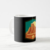Lassen Sie vulkanischen � Geist der Berge Kaffeetasse (Vorderseite Links)