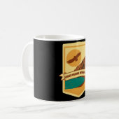 Lassen Sie vulkanischen � Geist der Berge Kaffeetasse (Vorderseite Links)