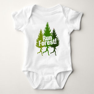 Lassen Sie Wald laufen, schützen Sie den Tag der Baby Strampler