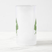 Lassen Sie Waldlauf laufen Mattglas Bierglas (Mittel)