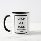 LASSEN SIE WEG ZONE FALLEN TASSE (Links)
