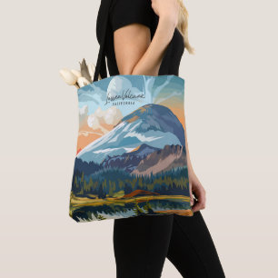 Lassen Volcanic California USA Vintage Travel Tasche