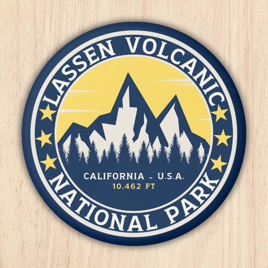 Lassen Volcanic National Park California Magnet