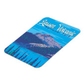 Lassen-Volcanic National Park Illustration Travel Magnet (Linke Seite)