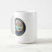 Lassen Volcanic National Park Kaffeetasse (Vorderseite Links)