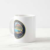 Lassen Volcanic National Park Kaffeetasse (Vorderseite Links)
