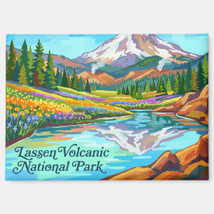 Lassen Volcanic National Park, Kalifornien, USA Magnet