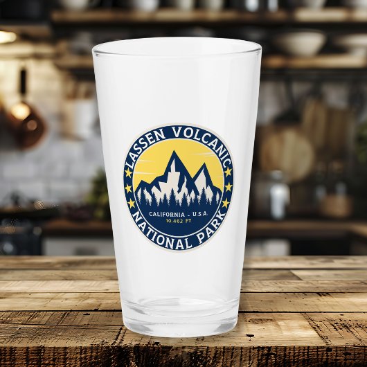 Lassen Volcanic National Park Landscape Glas