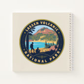 Lassen Volcanic National Park Notizblock (Rückseite)