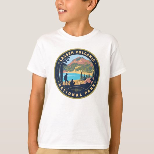 Lassen Volcanic National Park T-Shirt (Vorderseite)