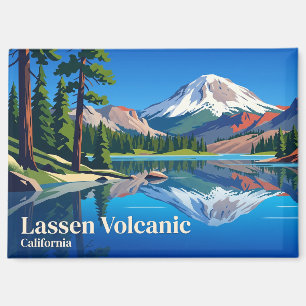 Lassen Volcanic National Park USA Magnet