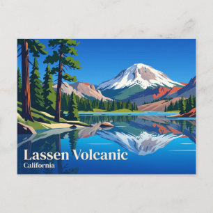 Lassen Volcanic National Park USA Postkarte