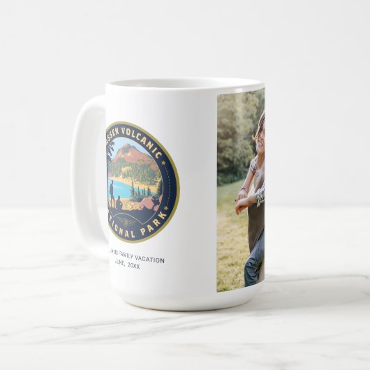 Lassen-Volcanic-Nationalpark Kaffeetasse (Vorderseite Links)