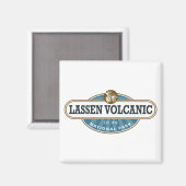 Lassen-Volcanic-Nationalpark Magnet (Vorderseite/Rückseite)