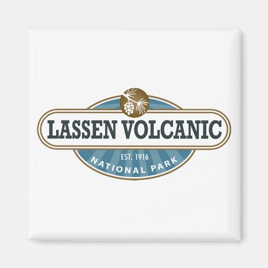 Lassen-Volcanic-Nationalpark Magnet (Vorne)