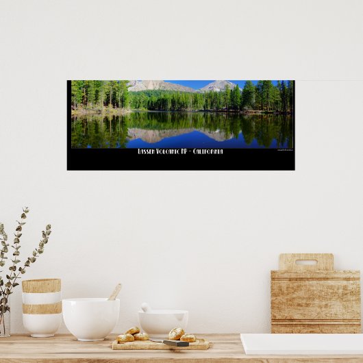 Lassen-Volcanic-Nationalpark Poster (Küche)