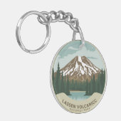 Lassen-Volcanic-Nationalpark Schlüsselanhänger (Vorderseite links)