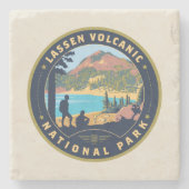 Lassen-Volcanic-Nationalpark Steinuntersetzer (Vorderseite)