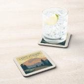 Lassen-Volcanic-Nationalpark | Straßenfahrt Getränkeuntersetzer (Rechte Seite)