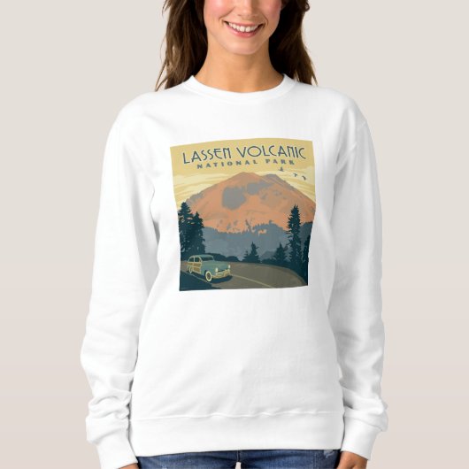 Lassen-Volcanic-Nationalpark | Straßenfahrt Sweatshirt (Vorderseite)