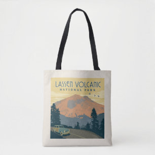 Lassen-Volcanic-Nationalpark Straßenfahrt Tasche