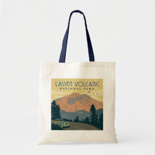 Lassen-Volcanic-Nationalpark Straßenfahrt Tragetasche