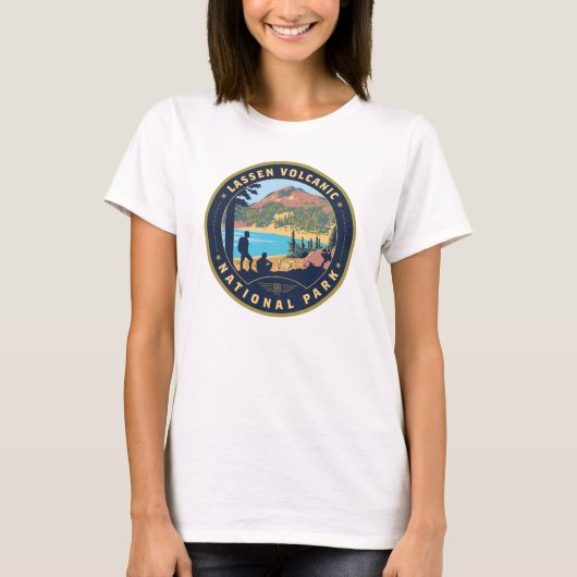 Lassen-Volcanic-Nationalpark T-Shirt (Vorderseite)