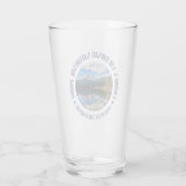 Lassen Volcanic NP Glas (Rückseite)