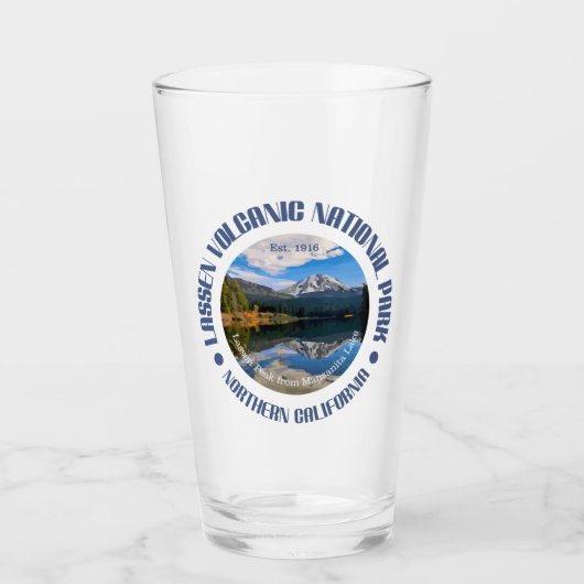 Lassen Volcanic NP Glas (Vorderseite)
