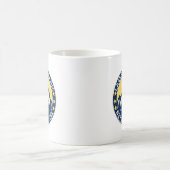 Lassen Volcanic Peak Landscape Kaffeetasse (Mittel)