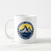 Lassen Volcanic Peak Landscape Kaffeetasse (Links)