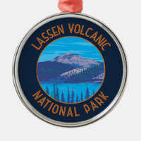 Lassen-Volcanischer Nationalpark Retro erschüttert