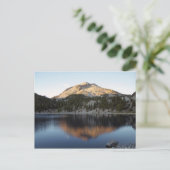 Lassen Volcano und Lake Helen Postkarte (Stehend Vorderseite)