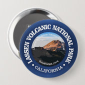 Lassen vulkanisch (NP2) Button (Vorne & Hinten)