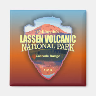 Lassen vulkanisch (Pfeilspitzen) Magnet