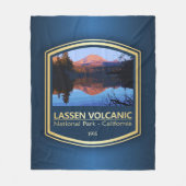 Lassen vulkanischen NP (PF1) Fleecedecke (Vorderseite)