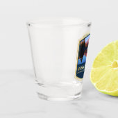 Lassen vulkanischen NP (PF1) Schnapsglas (Links)
