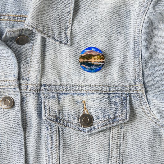 Lassen Vulkanischer Nationalpark California Button (Beispiel)