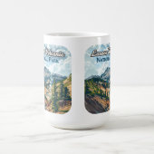 Lassen Vulkanischer Nationalpark California Kaffeetasse (Mittel)