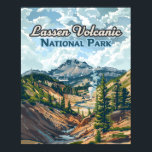 Lassen Vulkanischer Nationalpark California Poster<br><div class="desc">Dampf steigt über Bumpass Hell in Lassen Volcanic National Park. Lassen Volcanic National Park, in Nordkalifornien, wurde 1916 gegründet und ist bekannt für seine unglaublichen geothermischen Eigenschaften und vulkanischen Landschaften. Zu den bedeutendsten Sehenswürdigkeiten zählen Lassen Peak, einer der größten Plug-Kuppelvulkane der Welt, und Bumpass Hell, ein geothermisches Gebiet mit sprudelnden...</div>