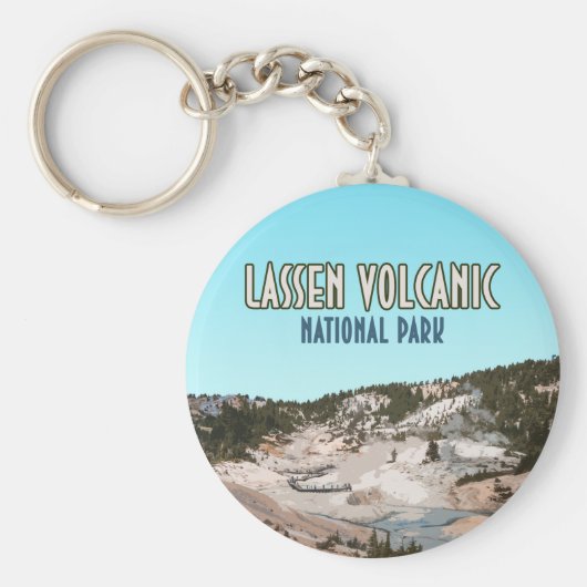 Lassen Vulkanischer Nationalpark California Schlüsselanhänger (Vorne)