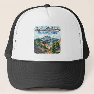 Lassen Vulkanischer Nationalpark California Truckerkappe
