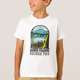 Lassen Vulkanischer Nationalpark California Vintag T-Shirt