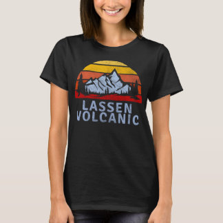 Lassen Vulkanischer Nationalpark Retro Sunset T-Shirt