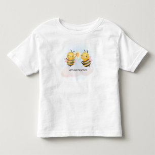 Lassend Biene Kleinkind T-shirt