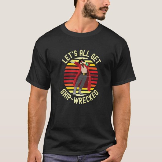 Lassend Bootfahren werden beschädigt T-Shirt (Vorderseite)