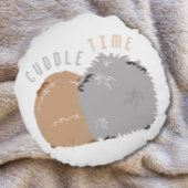 Lassend Cuddle Guinea Pig Rundes Kissen