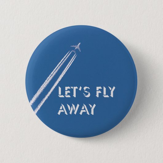 Lassend Fliege Button (Vorderseite)