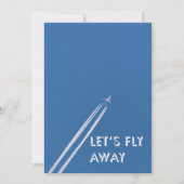 Lassend Fliege Einladung (Vorderseite)