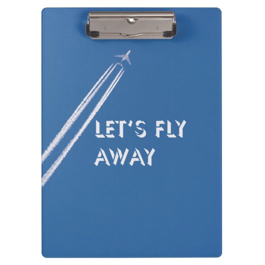 Lassend Fliege Klemmbrett (Vorderseite)